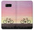 S3252 Bicycle Sunset Case For Samsung Galaxy S8