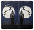 S3249 Peter Pan Fly Full Moon Night Case For Samsung Galaxy J3 (2016)