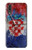 S3313 Croatia Flag Vintage Football Graphic Case For Huawei P20