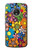 S3281 Colorful Hippie Flowers Pattern Case For Motorola Moto G5 Plus