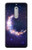 S3324 Crescent Moon Galaxy Case For Nokia 5