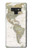 S0604 World Map Case For Note 9 Samsung Galaxy Note9