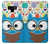 S2521 Cute Nerd Owl Cartoon Case For Note 9 Samsung Galaxy Note9