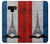 S2859 Vintage France Flag Eiffel Tower Case For Note 9 Samsung Galaxy Note9
