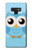 S3029 Cute Blue Owl Case For Note 9 Samsung Galaxy Note9