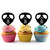 TA0675 Paintball Silhouette Party Wedding Birthday Acrylic Cupcake Toppers Decor 10 pcs