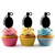 TA0742 Grenade Bomb Silhouette Party Wedding Birthday Acrylic Cupcake Toppers Decor 10 pcs
