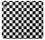 S1611 Black and White Check Chess Board Case For iPhone XR