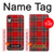 S2374 Tartan Red Pattern Case For iPhone XR