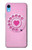 S2847 Pink Retro Rotary Phone Case For iPhone XR