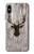 S2505 Reindeer Head Old Wood Texture Graphic Case For iPhone X, iPhone XS