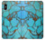 S2685 Aqua Turquoise Gemstone Graphic Printed Case For iPhone X, iPhone XS