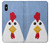 S3254 Chicken Cartoon Case For iPhone X, iPhone XS