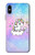 S3256 Cute Unicorn Cartoon Case For iPhone X, iPhone XS