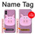 S3269 Pig Cartoon Case For iPhone X, iPhone XS