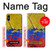 S3306 Colombia Flag Vintage Football Graphic Case For iPhone X, iPhone XS