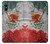S3314 Mexico Flag Vinatage Foorball Graphic Case For iPhone X, iPhone XS
