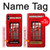 S0058 British Red Telephone Box Case For iPhone XS Max