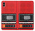 S3204 Red Cassette Recorder Graphic Case For iPhone XS Max