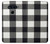 S2842 Black and White Buffalo Check Pattern Case For LG V40, LG V40 ThinQ