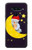 S2849 Cute Sleepy Owl Moon Night Case For LG V40, LG V40 ThinQ