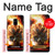S0863 Hell Fire Skull Case For Samsung Galaxy A8 (2018)