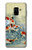 S1654 Koi Carp Fish Art Painting Case For Samsung Galaxy A8 (2018)