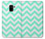 S1723 Mint Chevron Zigzag Case For Samsung Galaxy A8 (2018)