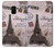 S2211 Paris Postcard Eiffel Tower Case For Samsung Galaxy A8 (2018)