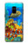 S2568 Sea Seabed Fish Corals Underwater Ocean Case For Samsung Galaxy A8 (2018)