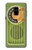 S2656 Vintage Bakelite Radio Green Case For Samsung Galaxy A8 (2018)