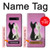 S1832 Love Cat Case For Samsung Galaxy S10 Plus