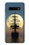 S2897 Pirate Ship Moon Night Case For Samsung Galaxy S10 Plus