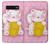 S3025 Pink Maneki Neko Lucky Cat Case For Samsung Galaxy S10 Plus