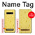 S2913 Cheese Texture Case For Samsung Galaxy S10