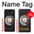 S0059 Retro Rotary Phone Dial On Case For LG G8 ThinQ