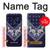 S3357 Navy Blue Bandana Pattern Case For LG G8 ThinQ