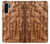S1307 Fish Wood Carving Graphic Printed Case For Huawei P30 Pro