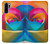 S1671 Rainbow Colorful Rose Case For Huawei P30 Pro
