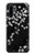 S2544 Japanese Kimono Style Black Flower Pattern Case For Huawei P30 Pro