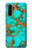S2688 Aqua Copper Turquoise Gemstone Graphic Case For Huawei P30 Pro