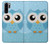 S3029 Cute Blue Owl Case For Huawei P30 Pro