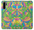 S3273 Flower Line Art Pattern Case For Huawei P30 Pro