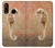 S2674 Seahorse Skeleton Fossil Case For Huawei P30 lite