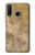 S3240 Yellow Marble Stone Case For Huawei P30 lite