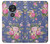 S3265 Vintage Flower Pattern Case For Motorola Moto G7 Play