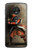 S0796 Japan Red Samurai Case For Motorola Moto G7 Power