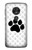 S2355 Paw Foot Print Case For Motorola Moto G7 Power