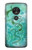 S2653 Dragon Green Turquoise Stone Graphic Case For Motorola Moto G7 Power