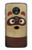 S2825 Cute Cartoon Raccoon Case For Motorola Moto G7 Power